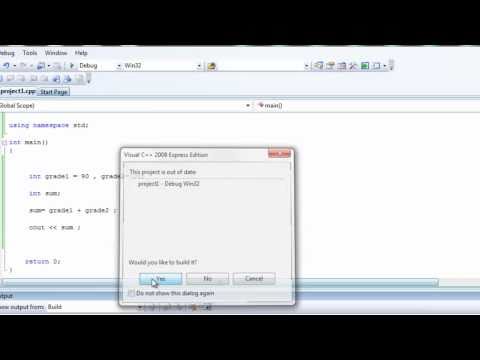 Learn programming now 11 ( Using variables in output C++)