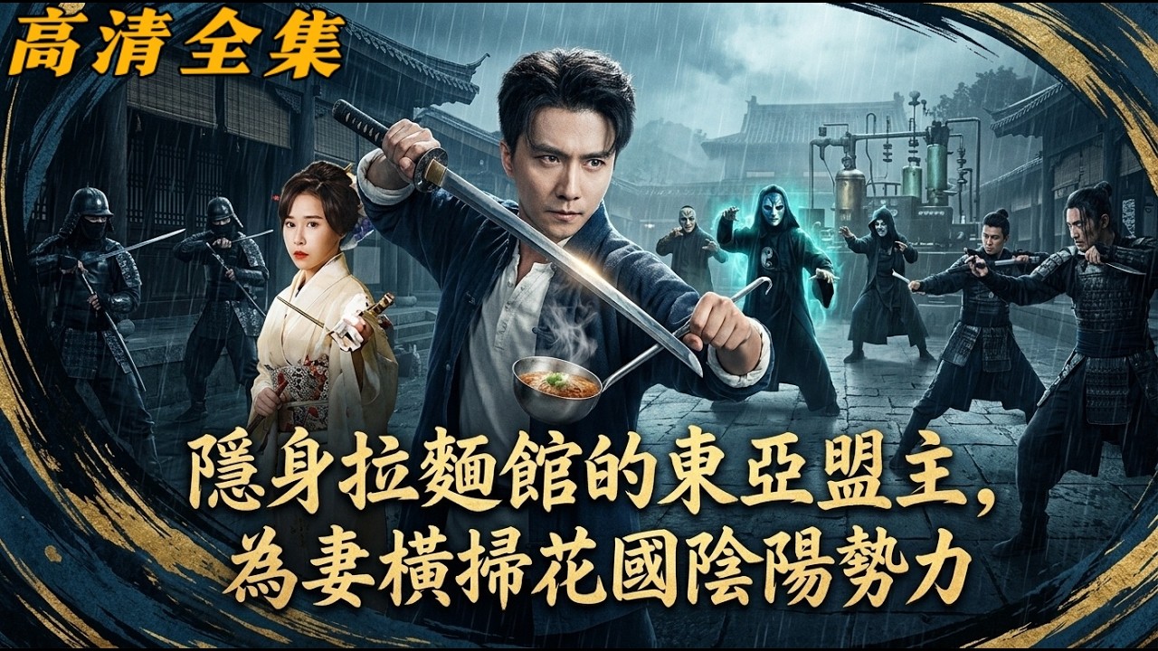 An ordinary man who opened a ramen shop was actually the leader of the martial arts league. His wife, Yin and Yang, was banished by the flower country, and he put down the ladybug, and washed the enemy camp with blood!