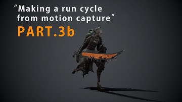 How to make a seamless run cycle from mocap data (PART.3b)