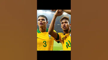 Neymar Jr and Thiago Silva #shorts #thiagosilva #football #neymar #ytshorts #viral #psg #chelsea