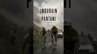 Indurain attacks Pantani - Hautacam 1994 #cycling #ciclismo #pantani #indurain #procycling
