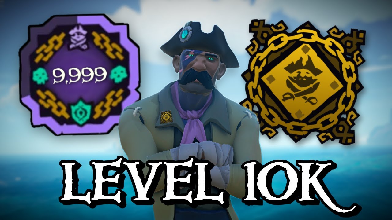 HITTING MAX LEVEL 9999 Hourglass - Sea of Thieves Rarest Achievement! (less than 0.1% of players)