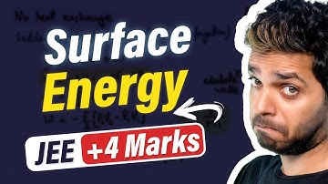 Surface Energy with PYQs #jee #neet Vikrant Kirar