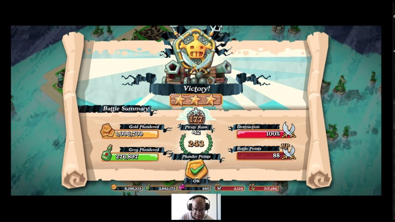 Caesar & Farming Con't - Main Acc - F2P - Plunder Pirates