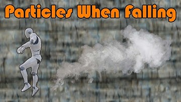 How To Spawn Particles When The Player Is Falling - Unreal Engine Tutorial