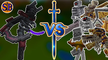 Reworked Mutant Wither Skeleton VS Other Strong Skeletons