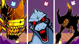 FNF Character Test | Gameplay VS My Playground | Godzilla.EXE, Ink Imposter, Bendy screenshot 5
