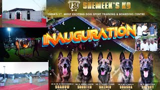 shemeeks k9  world class dog boarding and training academy Inaugration function