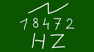 18472 hz saw