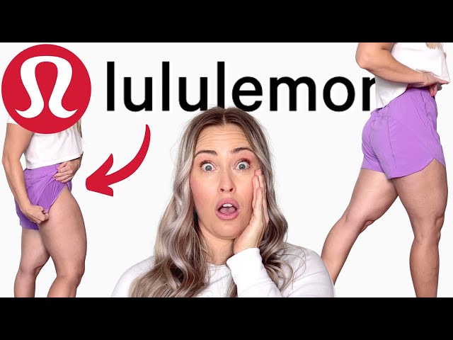 NEW LULULEMON SHORTS TRY ON REVIEW / TRACK THAT HIGH RISE LINED SHORT HAUL  