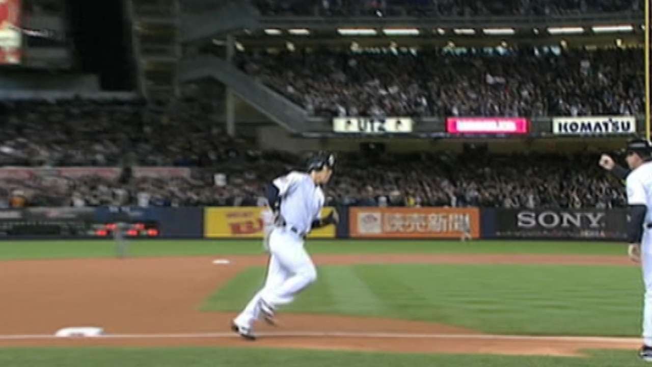 Hideki Matsui named World Series MVP after 6-RBI performance in