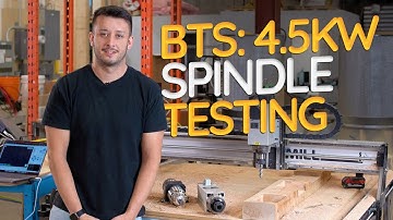 Testing the 4.5KW AltMill CNC Spindle: Behind the Scenes with Sienci Labs