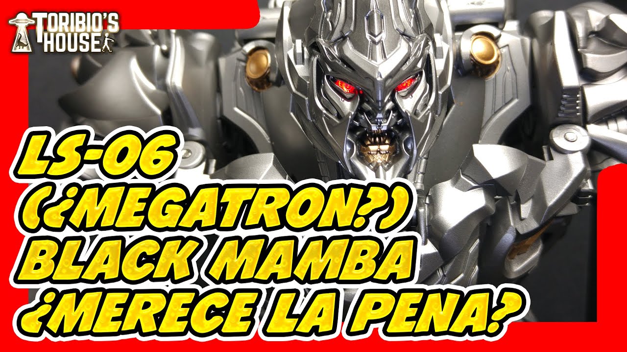 t*n様 BLACK MAMBA LS-06 メガトロン 非正規トランスフォーマ IN US_BMB Oversized LS06 Megatron Tank Mega Commander Figure