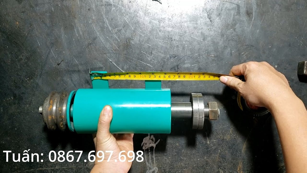 trục cưa bi ống chế máy cưa gỗ