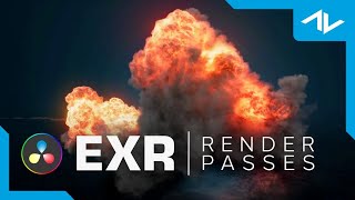 How to Work with EXR Passes in Davinci Resolve (3-Minute Breakdown)