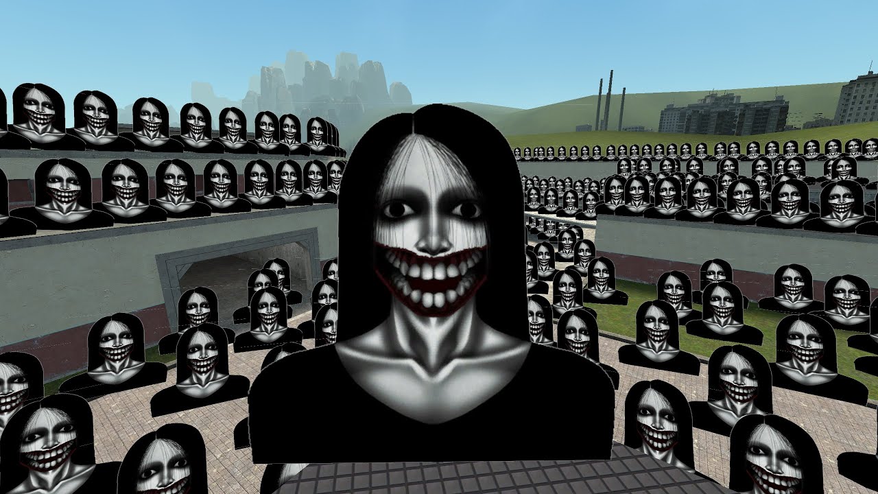 Kuchisake Onna Nextbot Gmod Horde!