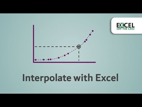 Video: Kas Excelil on interpolatsioonifunktsioon?