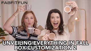Close-up on Customization 2 | FabFitFun 2025 Fall Box