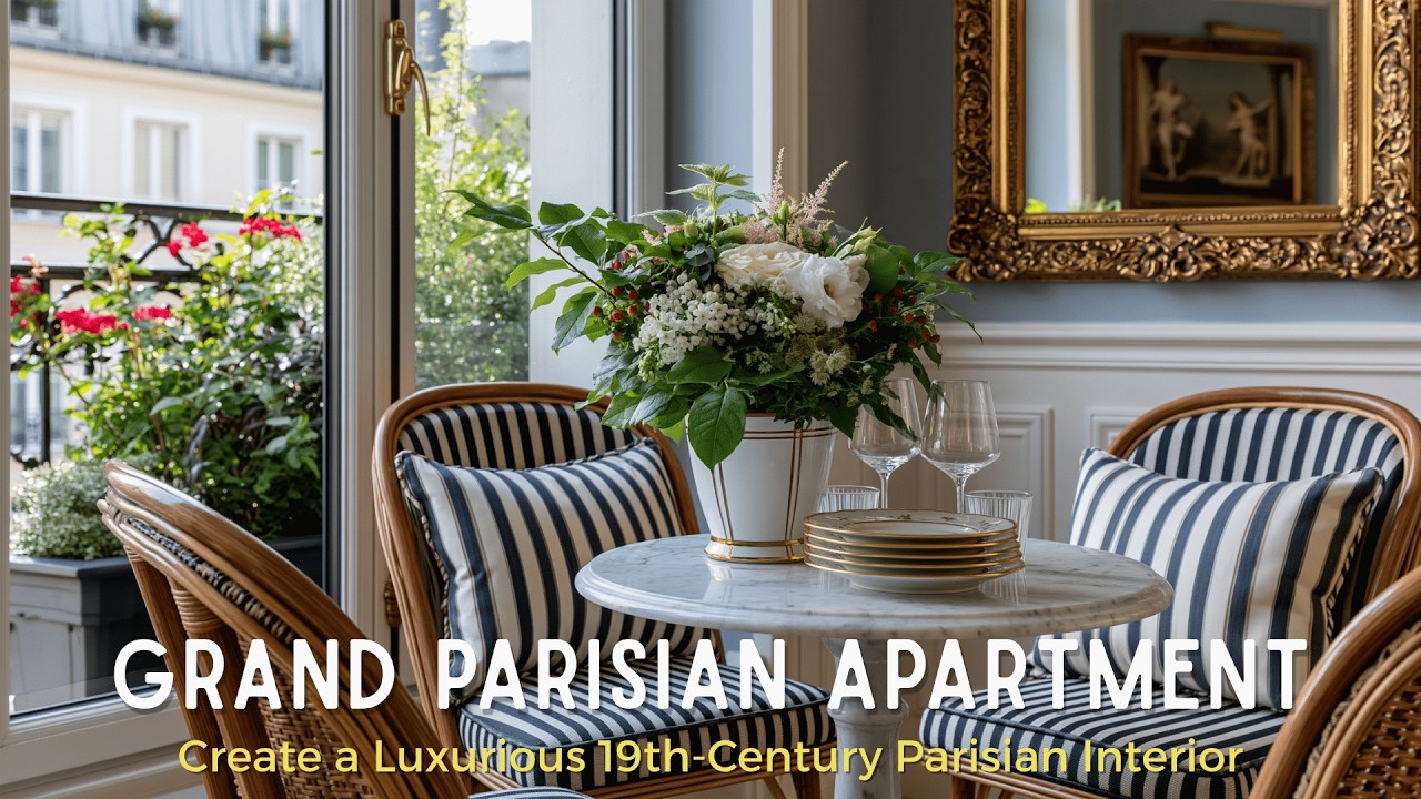 19th-Century Parisian Decor Ideas | Transform a Tiny Apartment