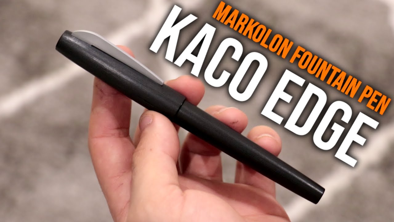 Kaco Edge — перьевая ручка из макролона за 15 долларов с множеством недостатков (обзор спустя 6 лет)
