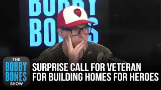 Bobby Shares News Of New House For Veteran For Upcoming Building Homes For Heroes Campaign