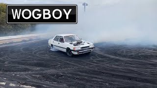 V8 Sigma WOGBOY : Roaring Burnout Action!