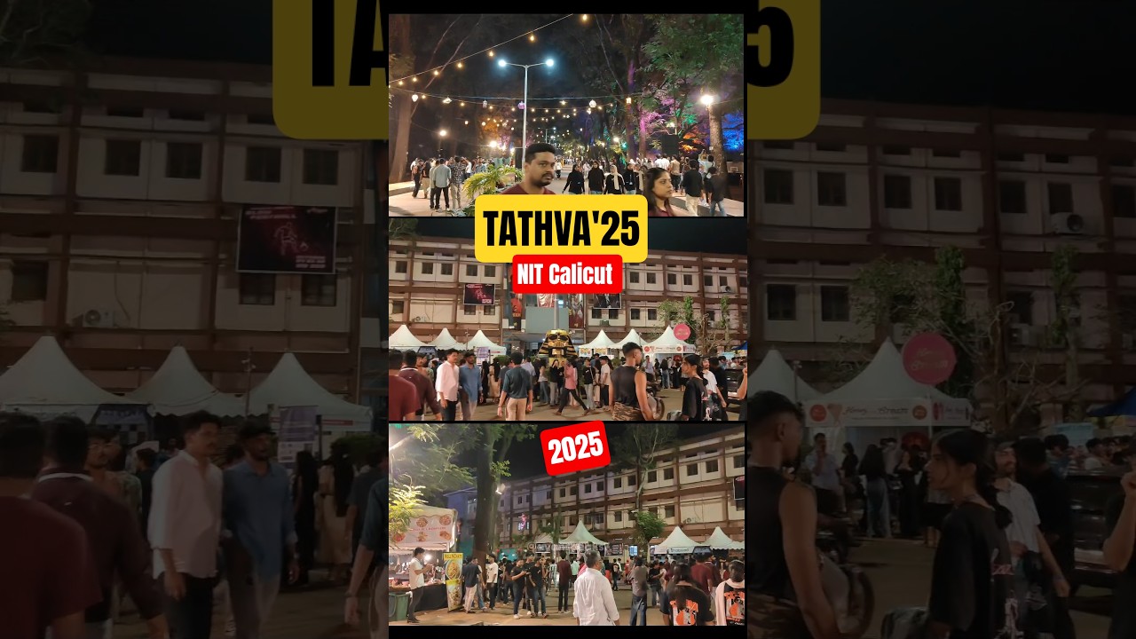 Tathva'25 NIT Calicut 🔥| Day-3 |Tech Fest 