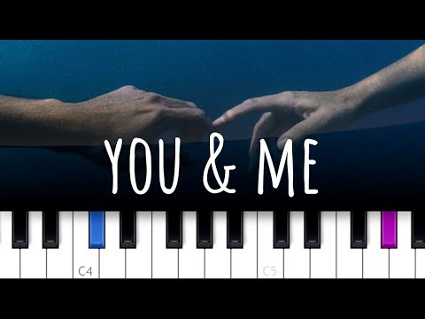 You & Me ~ James TW  (piano tutorial)