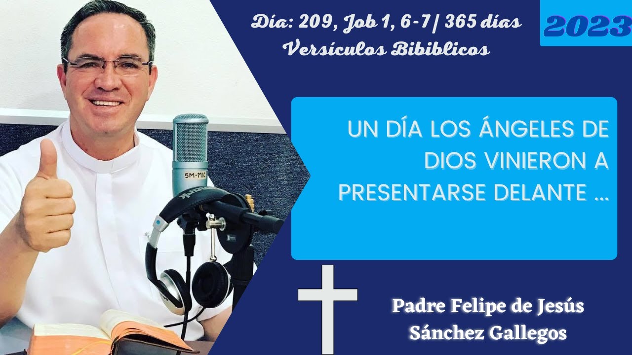 Dia 209 Job 1 6 7 365 Versiculos Biblicos Padre Felipe De Jesus dia-209-job-1-6-7-365-versiculos-biblicos-padre-felipe-de-jesus