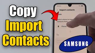 How to Copy Contacts from SIM to Samsung Phone (Best Method)