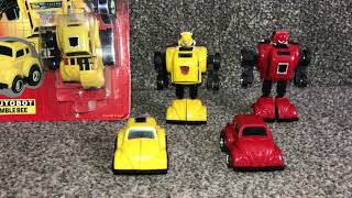 transformers G1 bumblebee pre rub, red variant, vintage, mosc, antex, estrela, 1984, collection, gig