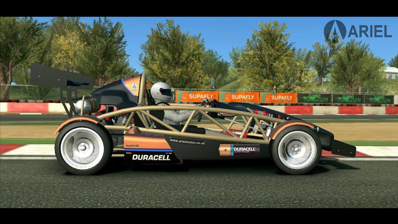 Real Racing 3 | Go-Kart Battle In Spain. 2010 Ariel Atom 500 V8 - YouTube