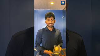 Kamindu Mendis received his ICC Player of the Match and player of the march award from the ICC?