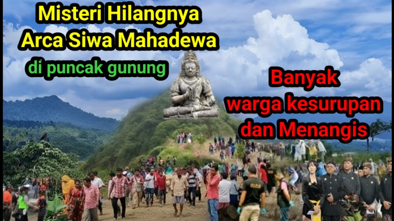 Berita Malang‼️Hilangnya Arca Siwa Mahadewa di situs ganter,,Gemetar kerasukan Leluhur