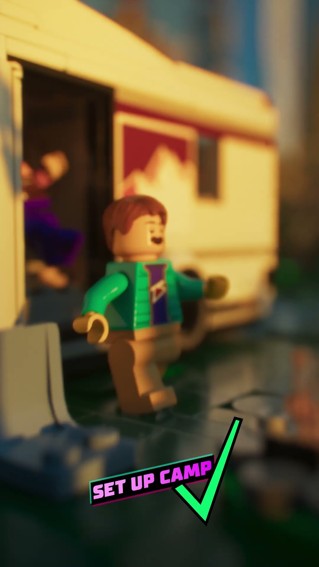 Ready, Set – Camp! ⛺?? | LEGO City No Limits | Think Fast Challenge
