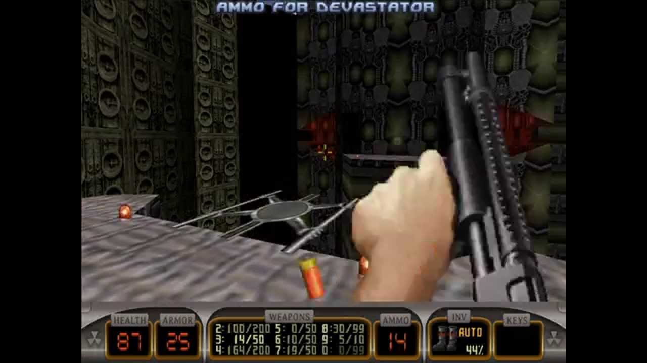 Duke Nukem 3D Atomic E2L4 Fusion Station YouTube