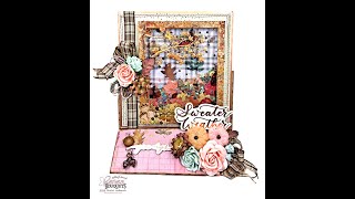 Prima Hello Pink Autumn Shaker Desk Folio
