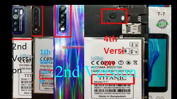 Titanic T7 Firmware Flash File Dead [Logo & LCD Fix ALL VersionDownload