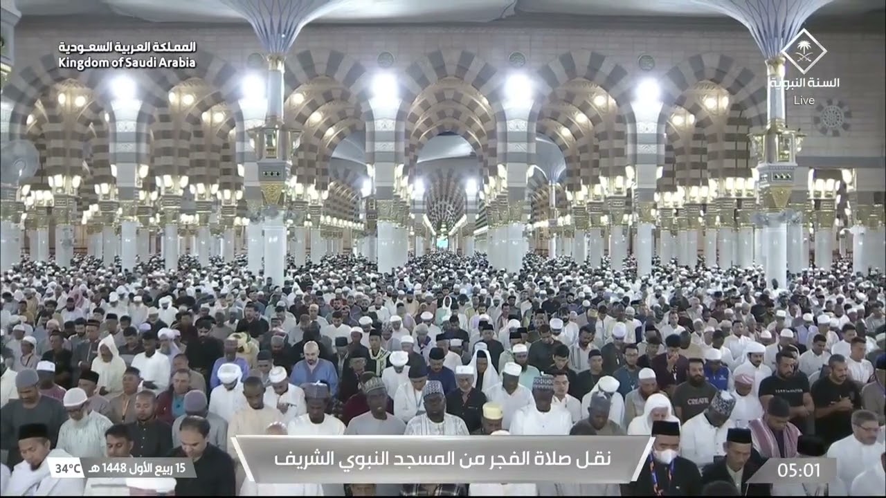 صلاة الفجر ليوم ١٥-٣-١٤٤٨هـ لفضيلة الشيخ #عبدالله_القرافي