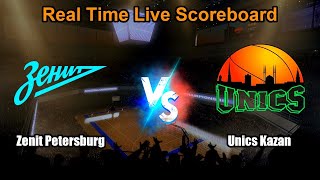 Zenit Petersburg vs Unics Kazan Live Score - Russia VTB United League