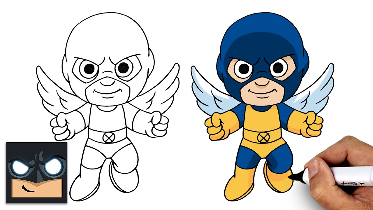 How to Draw Angel | X-Men