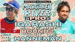 Kanoa Igarashi Vs Eli Hanneman Western Australia Margaret River Pro 2026 - Round 2