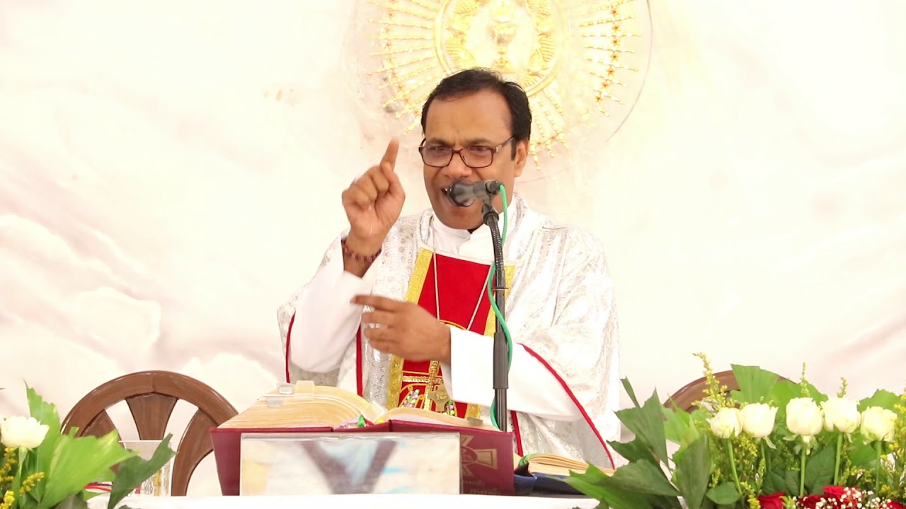 Rev.Fr. M I RAJ SSS preaching at St.Anthony's Church Tembipada | Mumbai 12\01\20