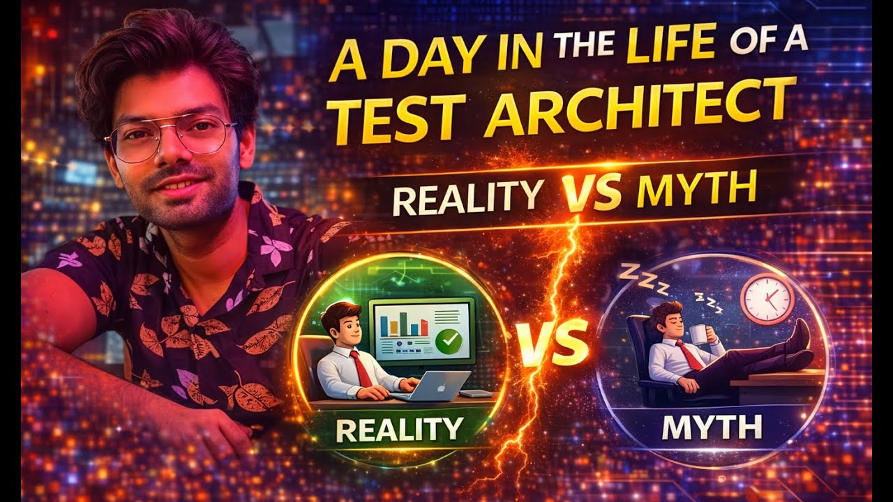 A Day in the Life of a Test Architect | Reality vs Myth | QA SDET