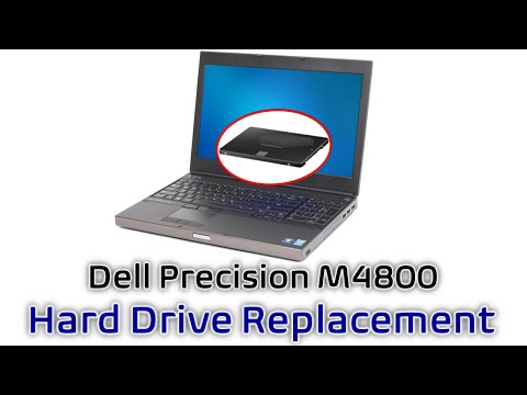 Dell Precision M4800 Hard Drive Replacement