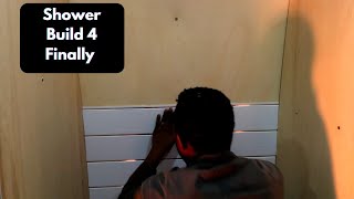 Van Build The shower build begins Part 4 Final - Campervan Conversion UK Vanlife Iveco daily