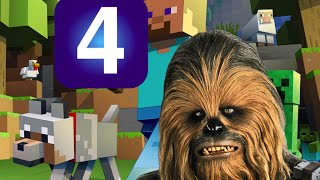 Chewbacca plays Minecraft: Part 4 - Building in the sky