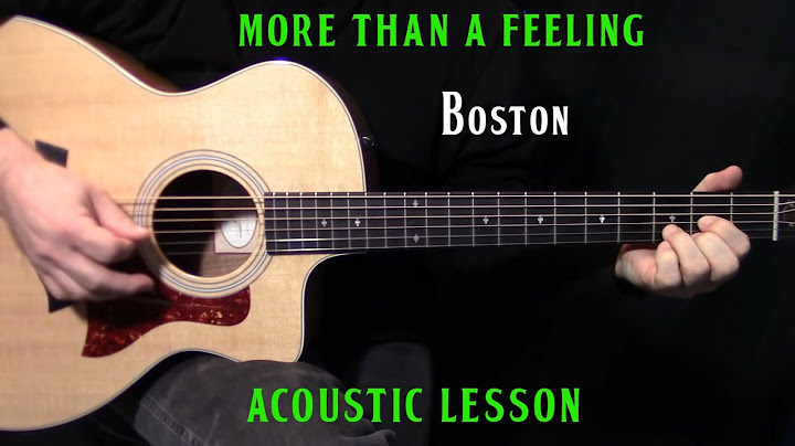 More Than a Feeling Acoustic version - Acoustic performance video thumbnail