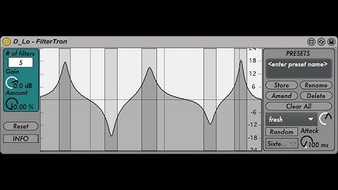 Deferlow - Max for Live - FilterTron