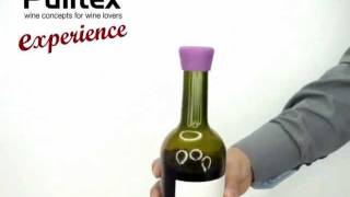 Pulltex - Bouchon de silicone pour le vin (2 pièces)